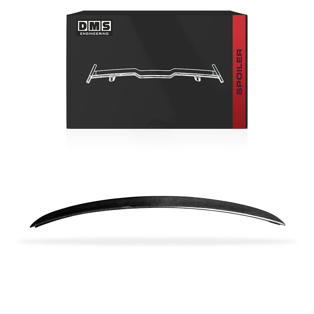 Audi A4 B8 (2012 - 2015) S4 Style Carbon Fiber Rear Trunk Lip Spoiler