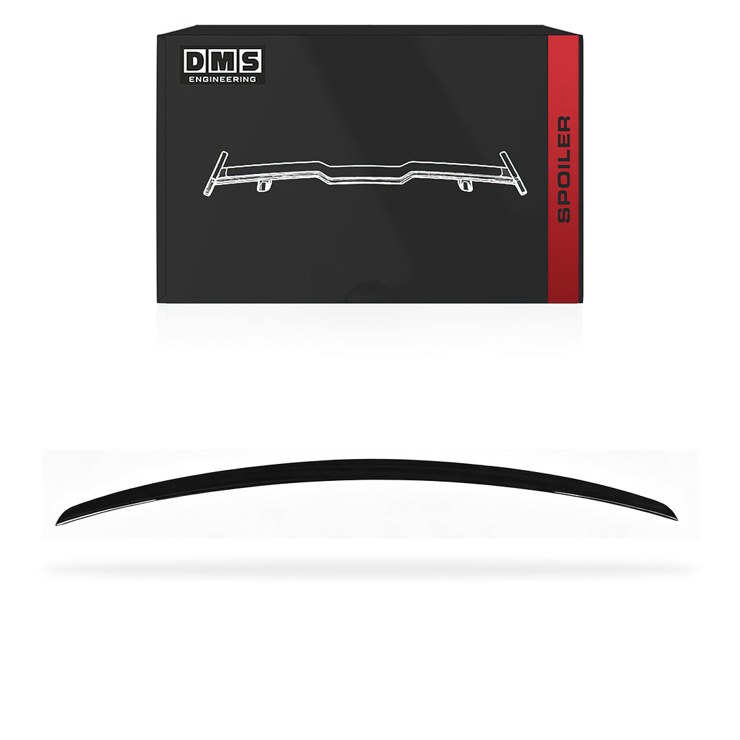 Audi A4 B9 (2016 - 2024) Gloss Black Rear Trunk Lip Spoiler