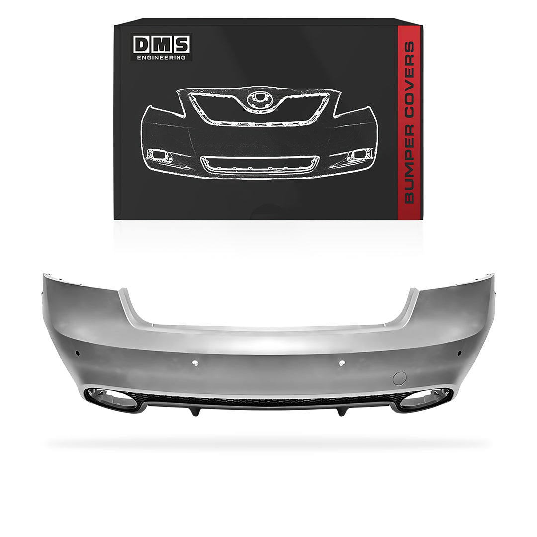 Audi A5 8T (2008 - 2016) RS5 Style Rear Bumper Cover Kit & Diffuser with exhaust Tips