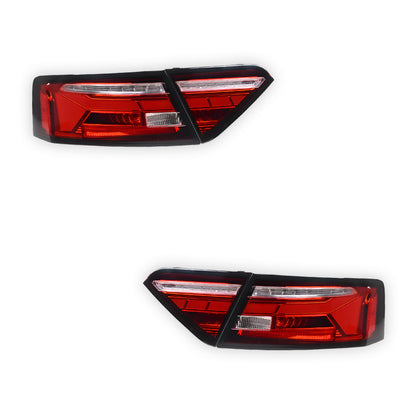 Audi A5 8T (2013 - 2016) Sequential Smoked Full LED Tail Lights LH + RH