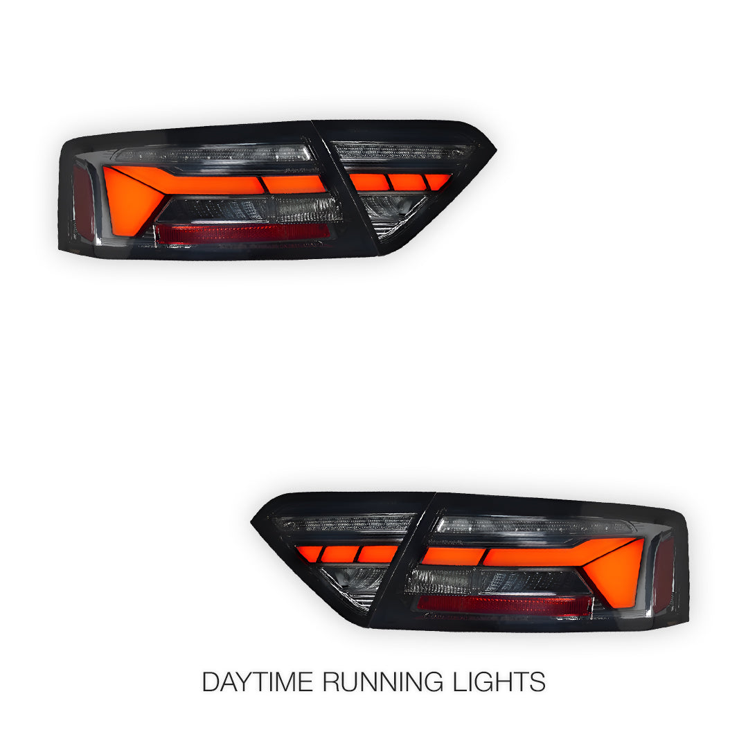 Audi A5 8T (2013 - 2016) Sequential Smoked Full LED Tail Lights LH + RH