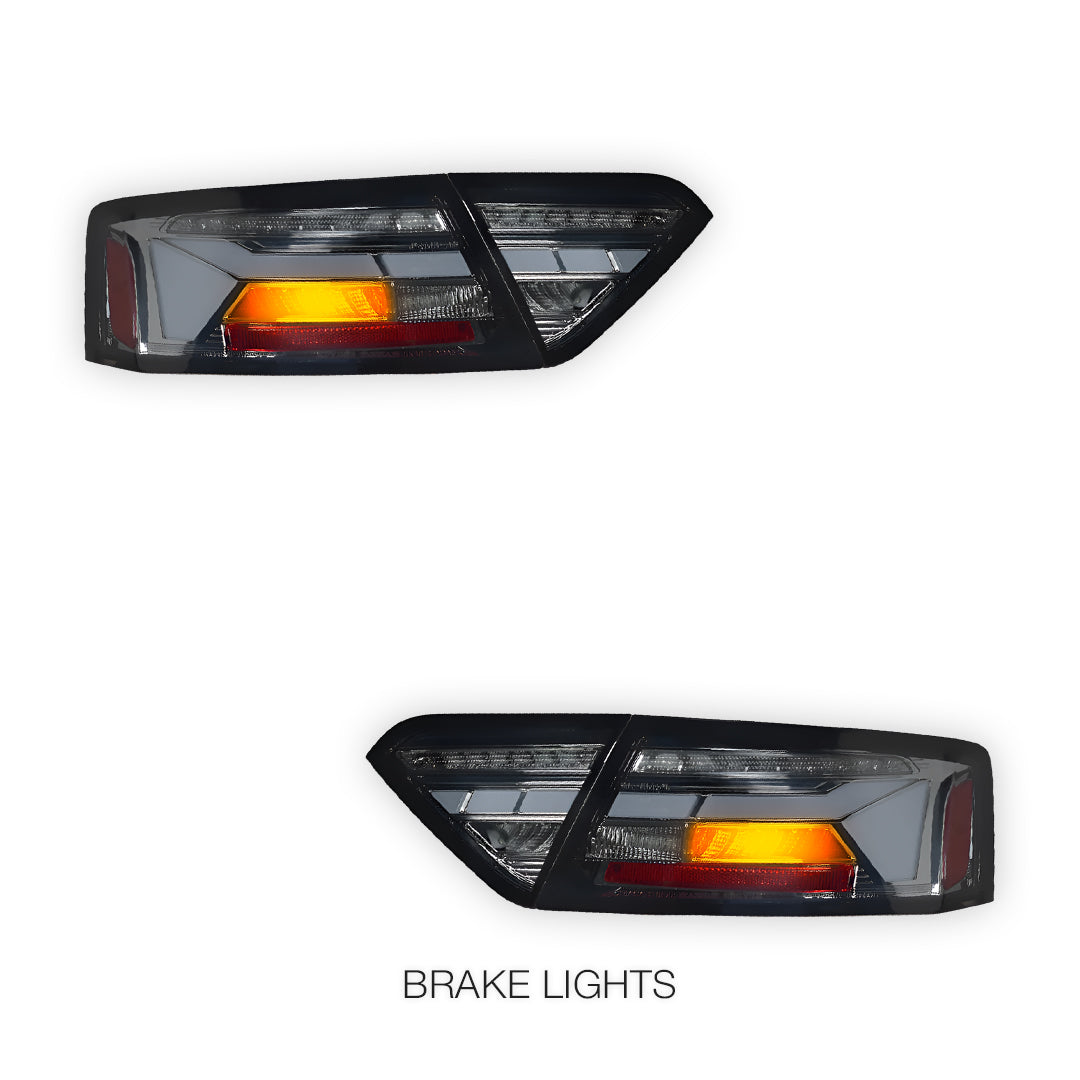 Audi A5 8T (2013 - 2016) Sequential Smoked Full LED Tail Lights LH + RH