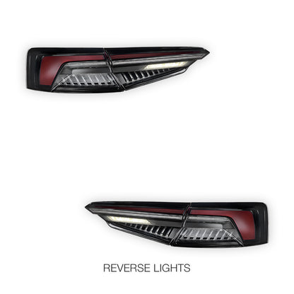 Audi A5 F5 (2016 - 2020) Full Smoked Blackline Style Tail Lights LH + RH