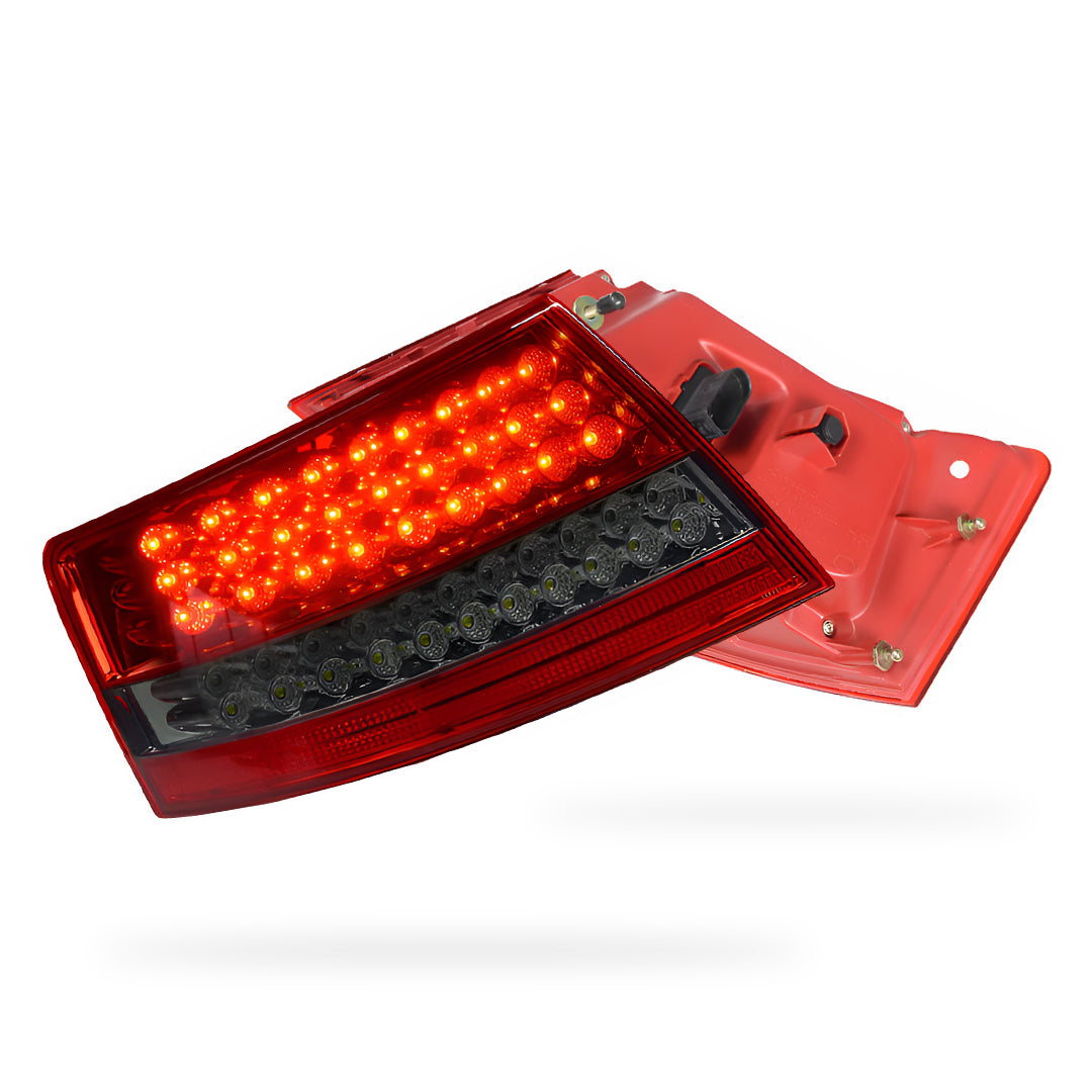 Audi A6 4F (2004 - 2007) Smoked Red Full LED Tail Lights LH + RH