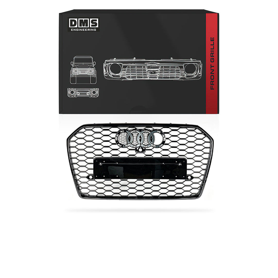 Audi A6 C7 (2015 - 2017) RS6 Style Front Bumper Grille