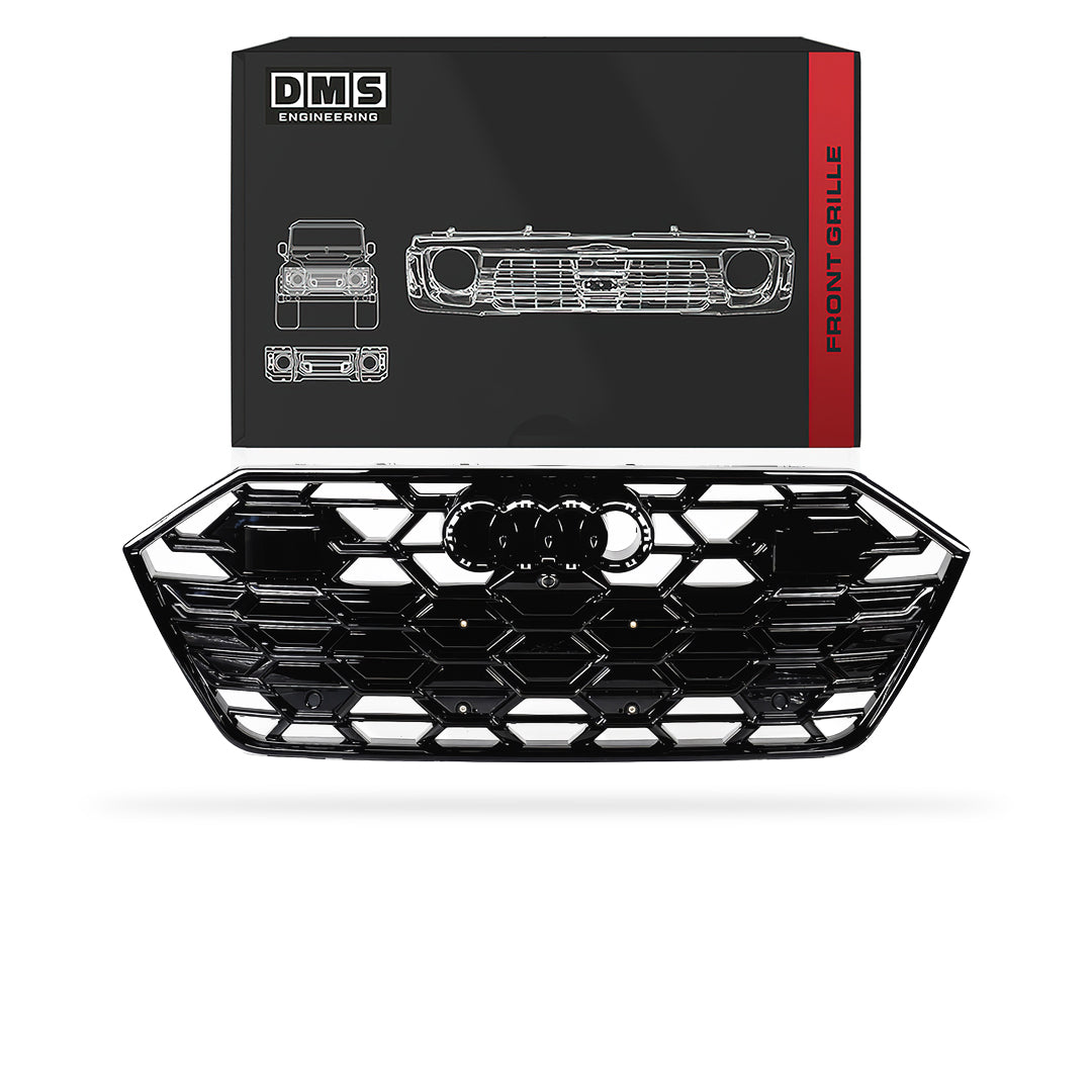 Audi A7 4K (2019 - 2024) Black MY24 S7 Style Grille