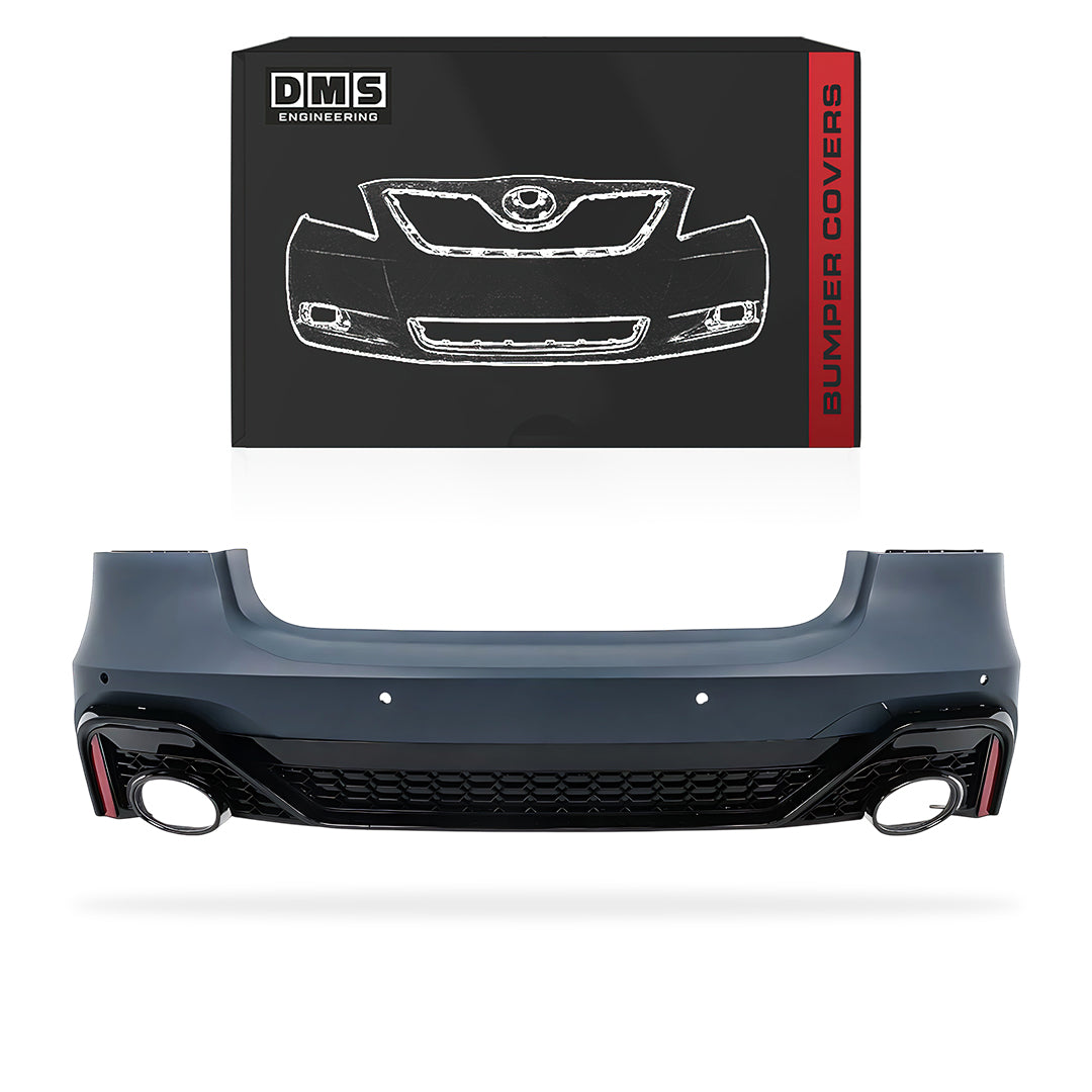Audi A7 4K (2019 - 2024) RS7 Style Rear Bumper Cover Kit & Diffuser with Exhaust Tips