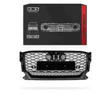 Audi Q2 SQ2 (2016 - 2020) Gloss Black Honeycomb RS Style Front Bumper Bar Grille
