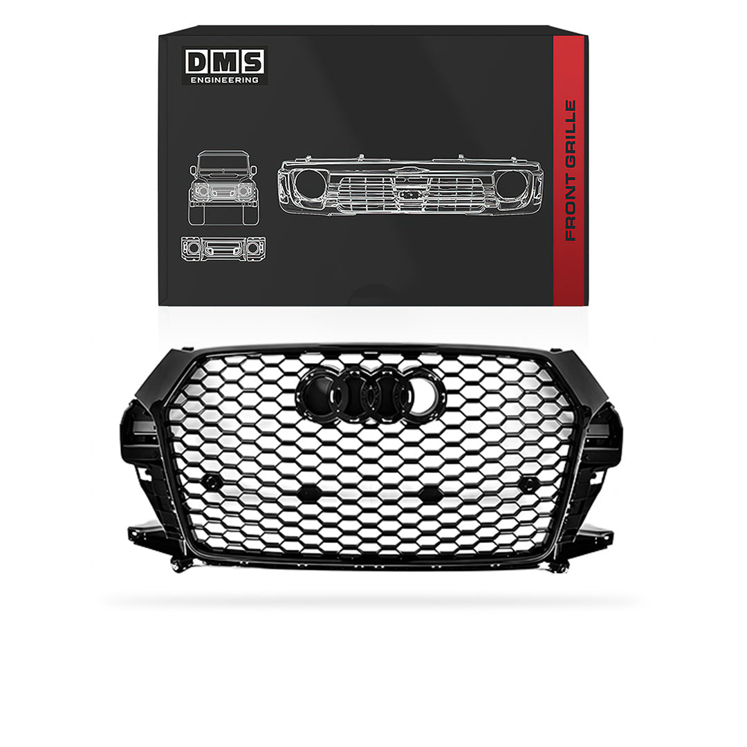 Audi Q3 8U (2015 - 2018) RS Q3 Style Honeycomb Front Bumper Grille