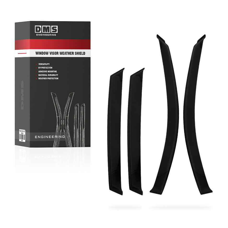 Audi Q5 8R (2009 - 2017) Front and Rear Window Visor Weather Shields