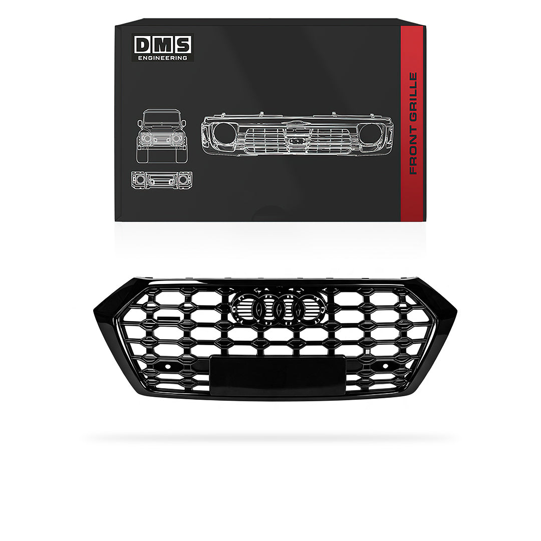 Audi Q5 FY (2017 - 2020) Black MY21 SQ5 Style Grille