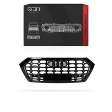 Audi Q5 FY (2017 - 2020) Gloss Black Update SQ5 Style Front Bumper Bar Grille