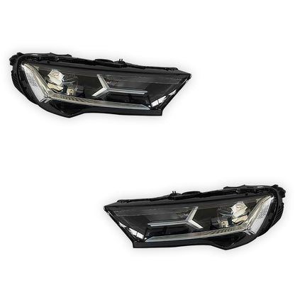 Audi Q7 4M (2020 - 2023) LED Reconditioned Genuine Headlights LH + RH