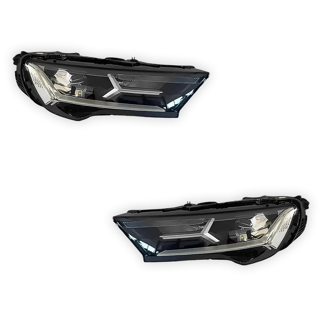 Audi Q7 4M (2020 - 2023) Xenon HID Reconditioned Genuine Headlights LH + RH