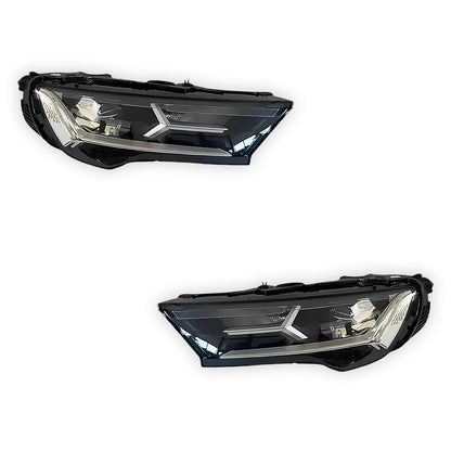 Audi Q7 4M (2020 - 2023) Xenon HID Reconditioned Genuine Headlights LH + RH