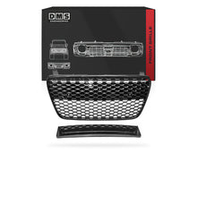 Audi R8 GEN 1 Type 42 (2008 - 2012) Gloss Black Honeycomb RS Style Front Bumper Bar Grille