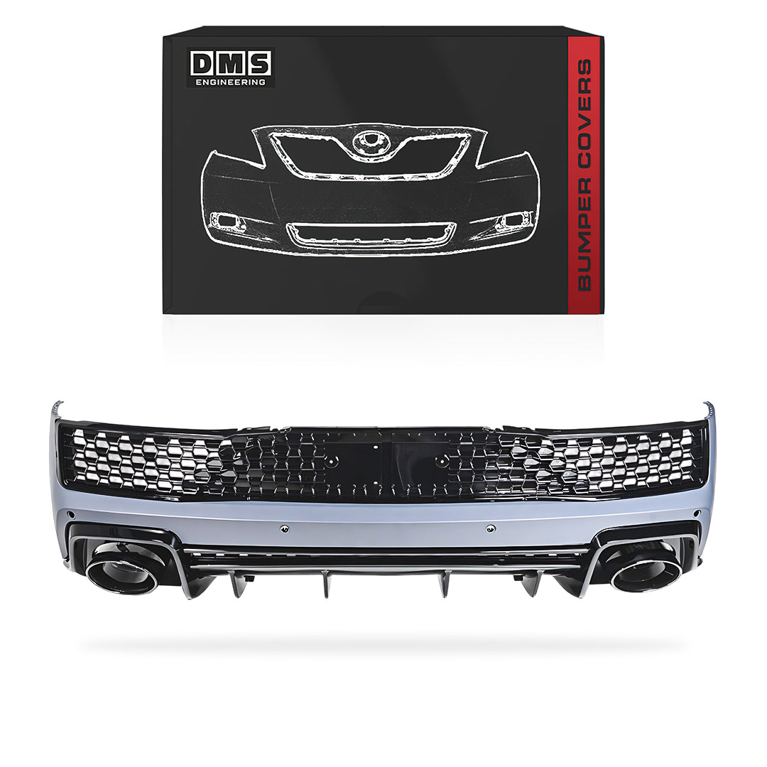 Audi R8 GEN 2 Type 4S (2016 - 2023) MY20 Update Style Rear Bumper Cover Kit with Diffuser & Exhaust Tips