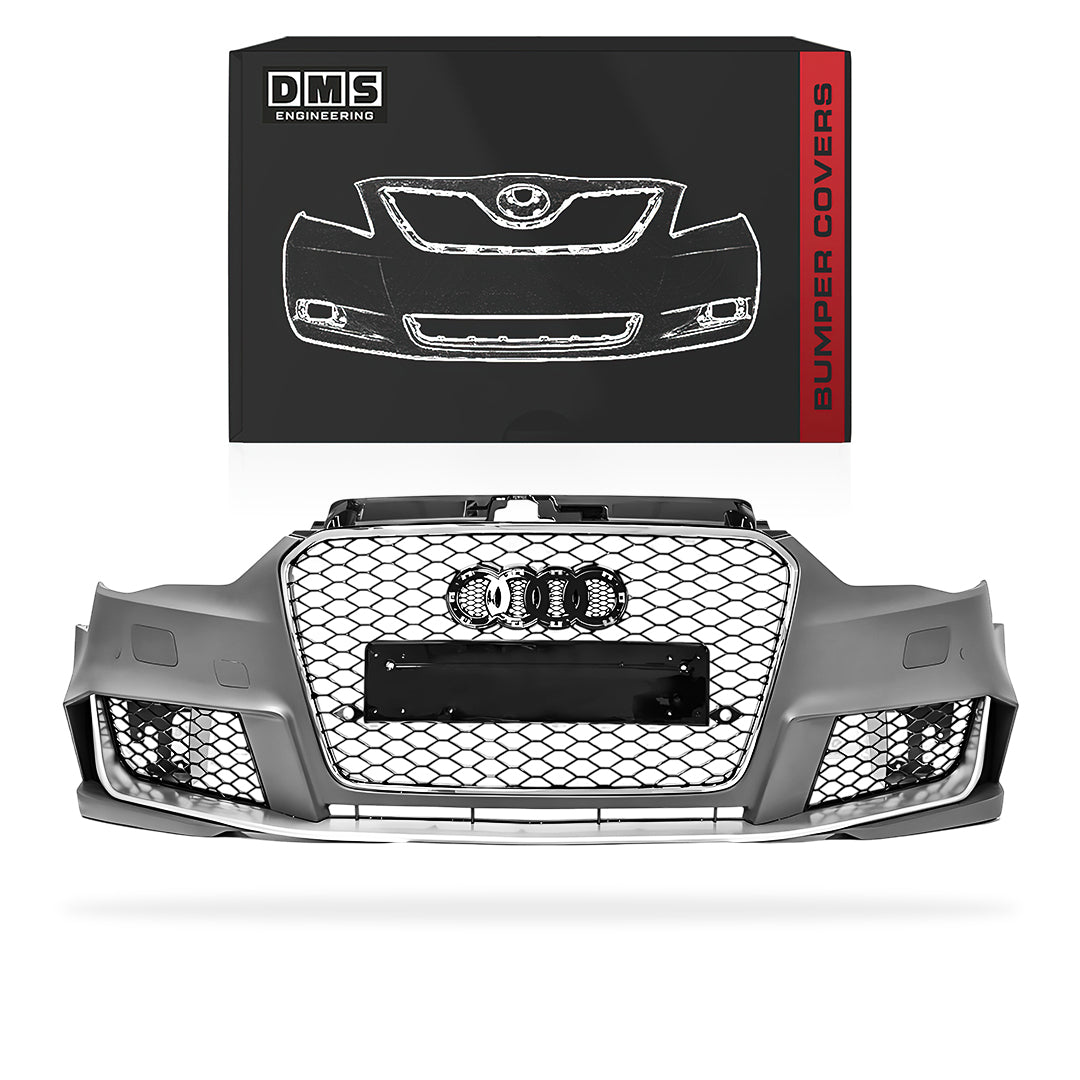 Audi RS3 8V (2013 - 2016) RS3 Style Front Bumper Cover Kit & Grille Grill