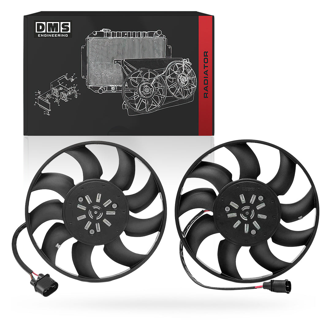 Audi RS4 B8 (2012 - 2015) 4.2L Radiator Fan Assembly with Brushless Motor