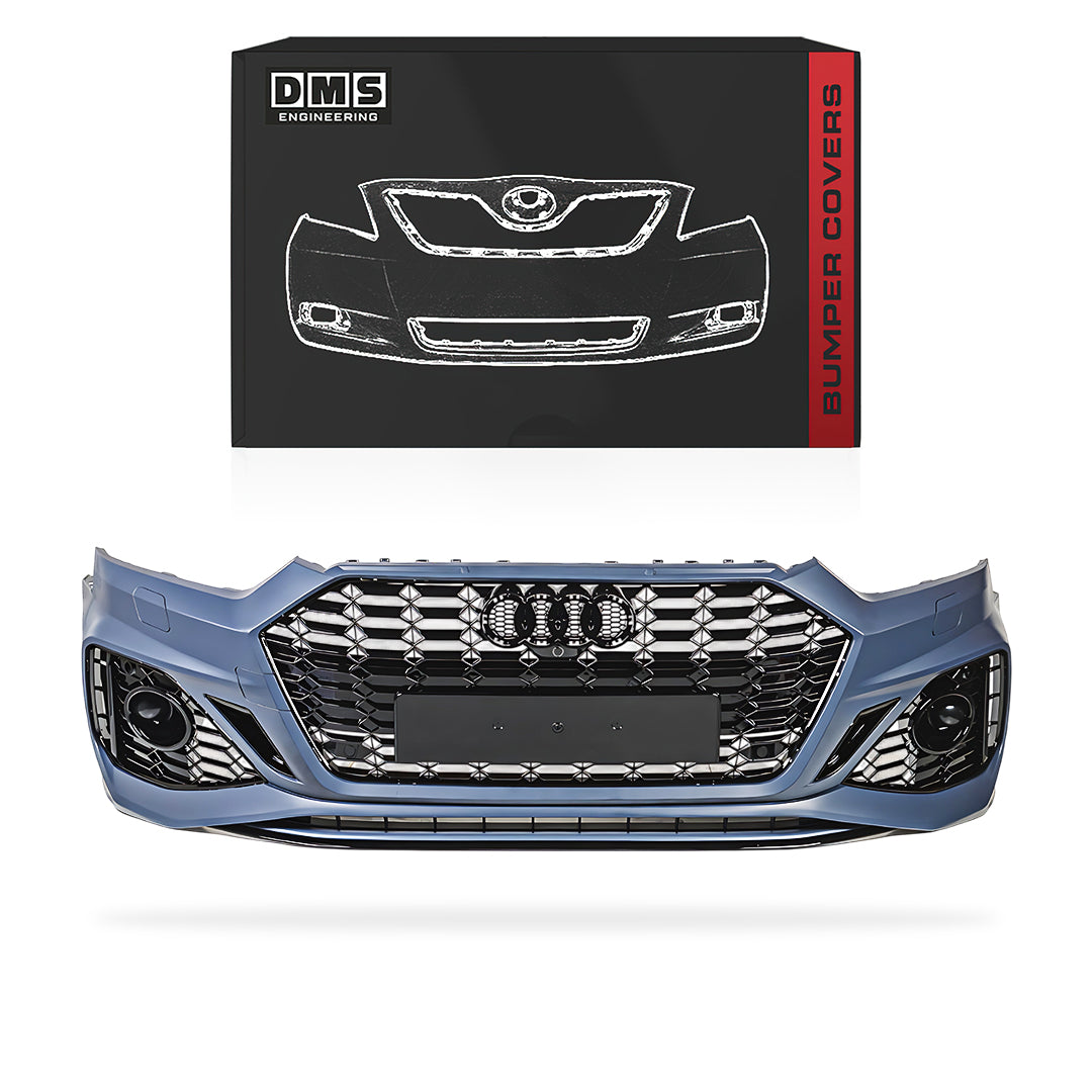 Audi RS5 B9 (2016 - 2020) MY21 Update RS5 Style Front Bumper Cover Kit & Honeycomb Grille Grill