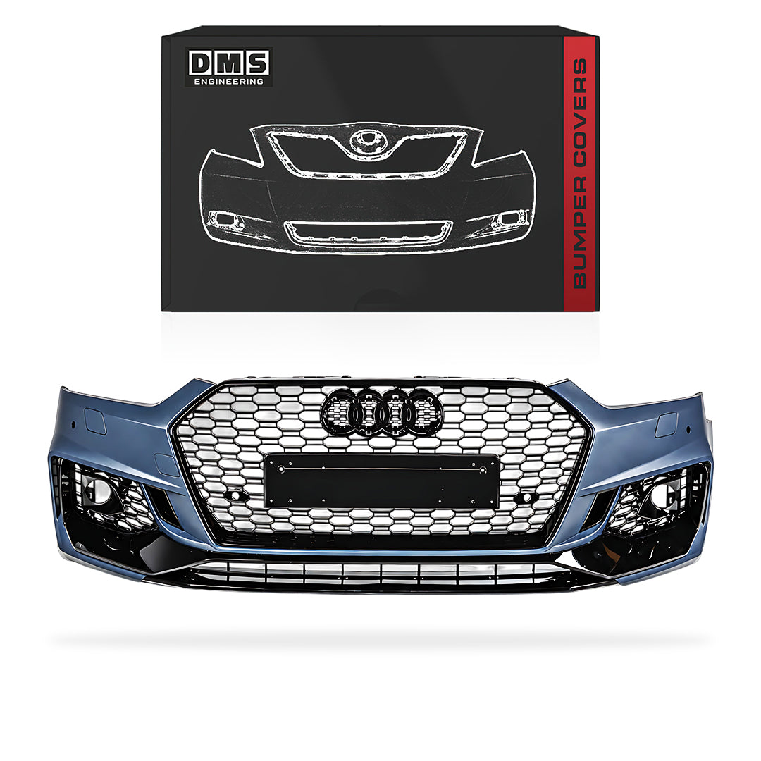 Audi RS5 B9 (2016 - 2020) RS5 Style Front Bumper Cover Kit & Honeycomb Grille Grill