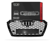 Audi S4 B9 (2016 - 2019) Gloss Black RS4 Style Front Bumper Bar Grille
