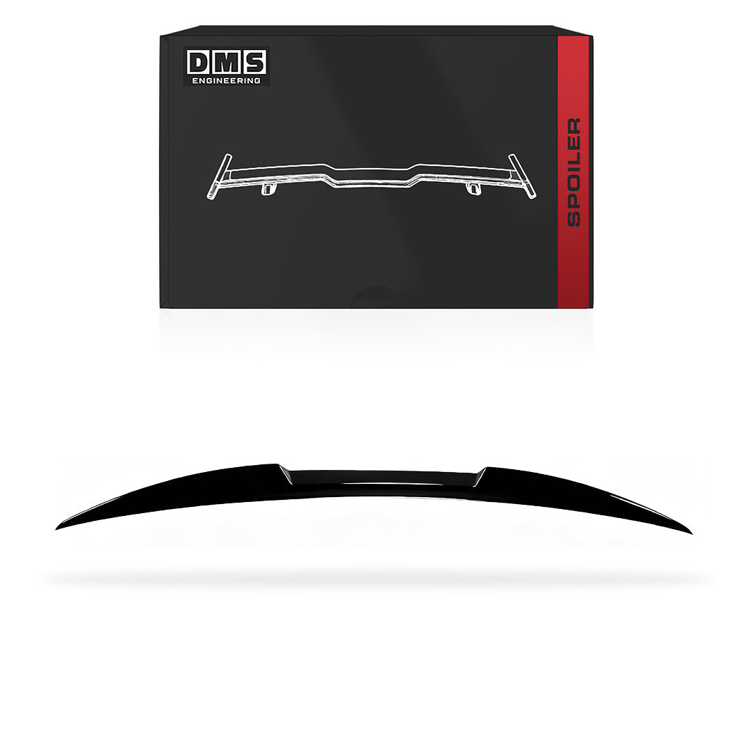 Audi S4 B9 (2016 - 2024) Floaro Gloss Black Rear Trunk Lip Spoiler