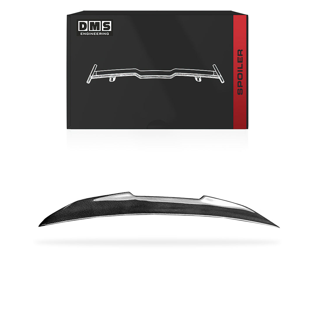 Audi S4 B9 (2016 - 2024) PSM Style Carbon Fiber Rear Trunk Lip Spoiler