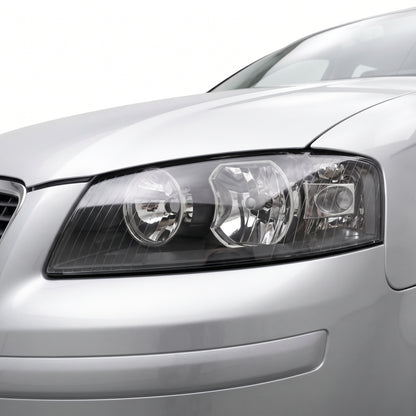 Audi A3 8P (2004 - 2008) OEM Style Non Xenon Headlights LH + RH installed close-up