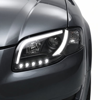 Audi A4 B7 (2005 - 2008) 3D LED DRL Projector Headlights LH + RH