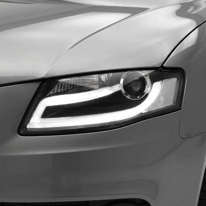 Audi A4 B8 Pre-Facelift (2009 - 2012) LED DRL Dual Beam Projector HID Headlights LH + RH
