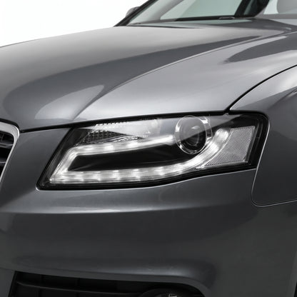 Audi A4 B8 Pre-Facelift (2009 - 2012) LED DRL Dual Beam Projector Halogen Headlights LH + RH