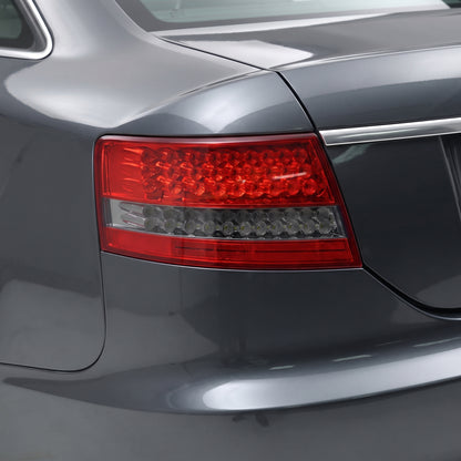 Audi A6 4F (2004 - 2007) Smoked Red Full LED Tail Lights LH + RH installed