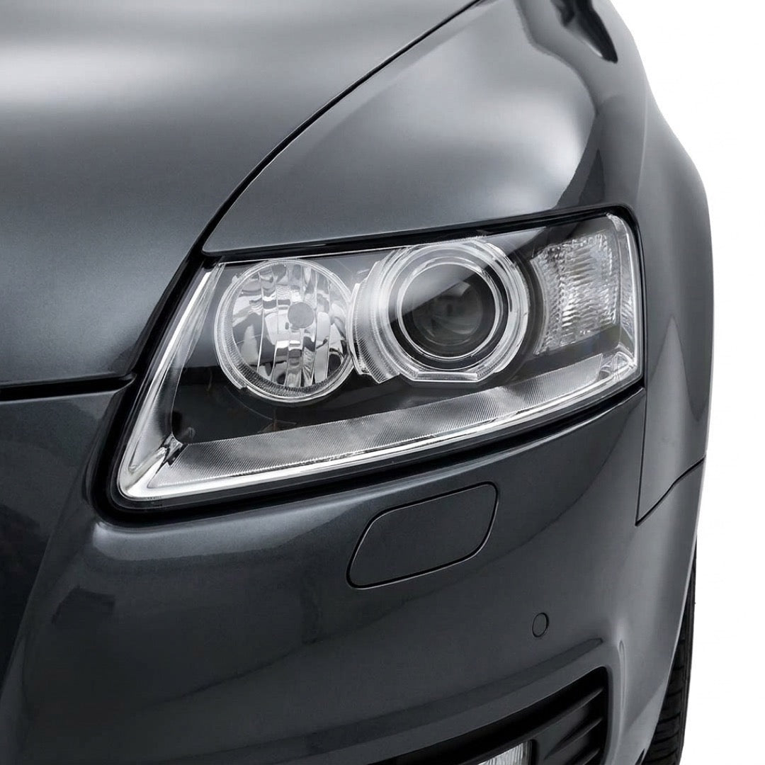 Audi A6 C6 Series 2 (2008 - 2011) Non-Xenon OEM Style Headlights LH + RH