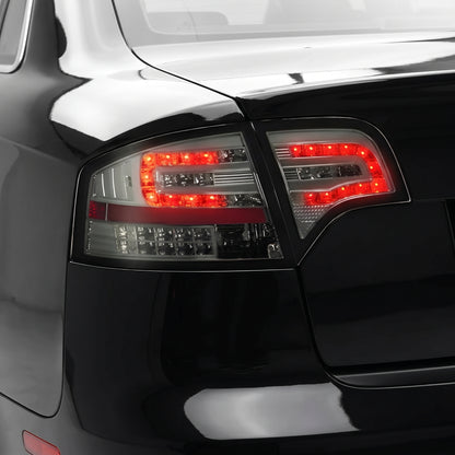 Audi S4 B7 (2005 - 2008) Smoke Black LED Tail Lights LH + RH