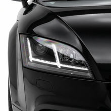 Audi TT 8J (2006 - 2014) Xenon Model Black 3D DRL LED Projector Headlights LH + RH