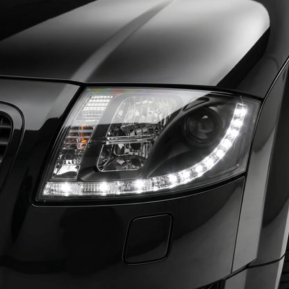 Audi TT 8N (1999 - 2005) LED DRL Projector Headlights LH + RH