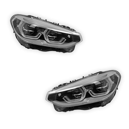 BMW X4 G02 (2017 - 2021) Genuine Reconditioned LED Headlights LH + RH