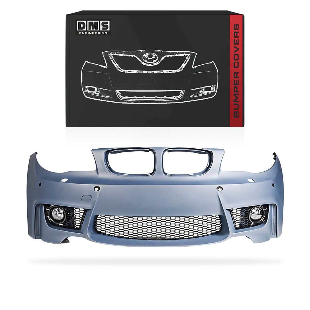BMW 1 Series E81 / E82 / E87 / E88 (2004 - 2013) 1M Style Front Bumper Cover Kit
