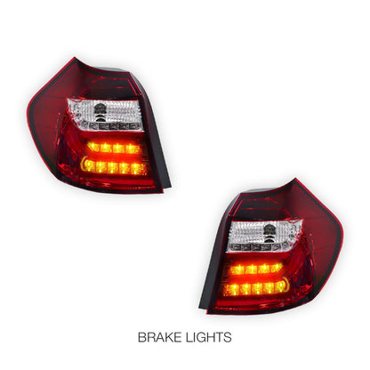 BMW 1 Series E81 / E87 (2004 - 2006) 3D LED Tail Lights LH + RH