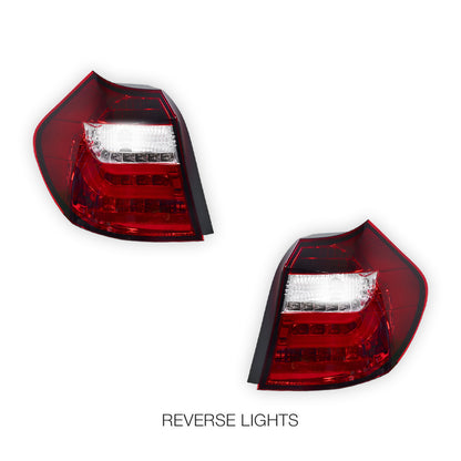 BMW 1 Series E81 / E87 (2004 - 2006) 3D LED Tail Lights LH + RH