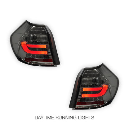 BMW 1 Series E81 / E87 (2004 - 2006) 3D LED Tail Lights LH + RH