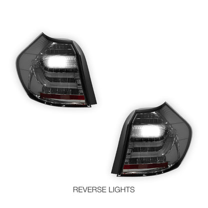 BMW 1 Series E81 / E87 (2004 - 2006) 3D LED Tail Lights LH + RH