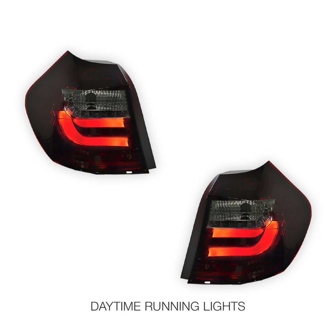 BMW 1 Series E81 / E87 (2004 - 2006) 3D LED Tail Lights LH + RH