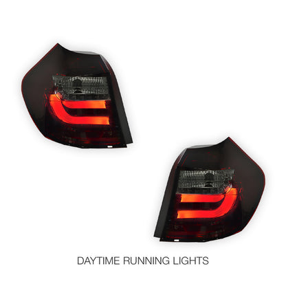BMW 1 Series E81 / E87 (2004 - 2006) 3D LED Tail Lights LH + RH