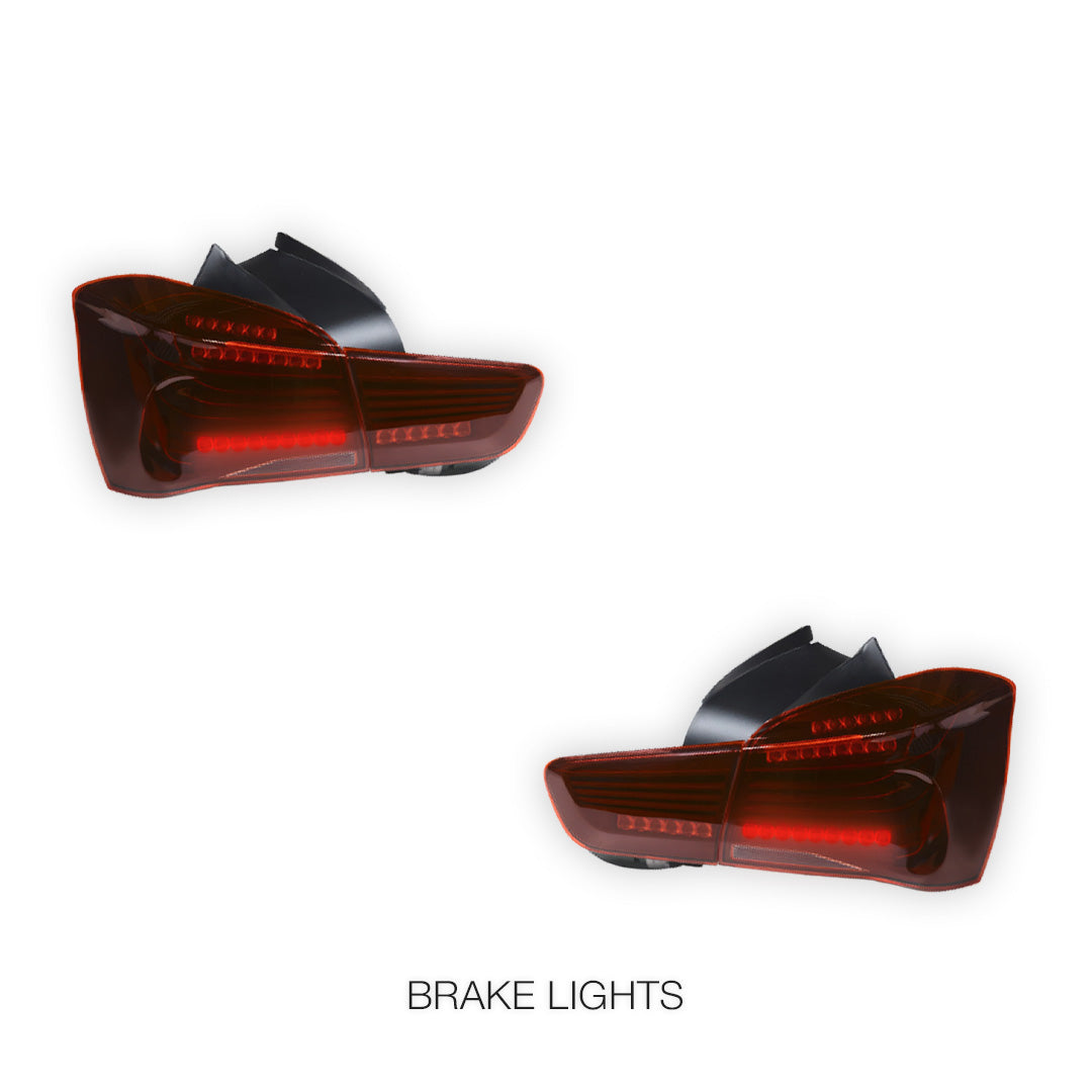 BMW 1 Series F20 (2015 - 2019) CSL Laser Style Sequential Full LED Tail Lights LH + RH