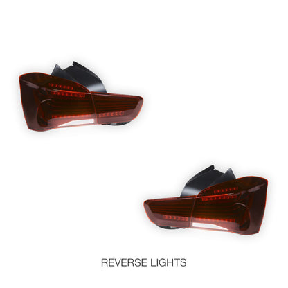 BMW 1 Series F20 (2015 - 2019) CSL Laser Style Sequential Full LED Tail Lights LH + RH