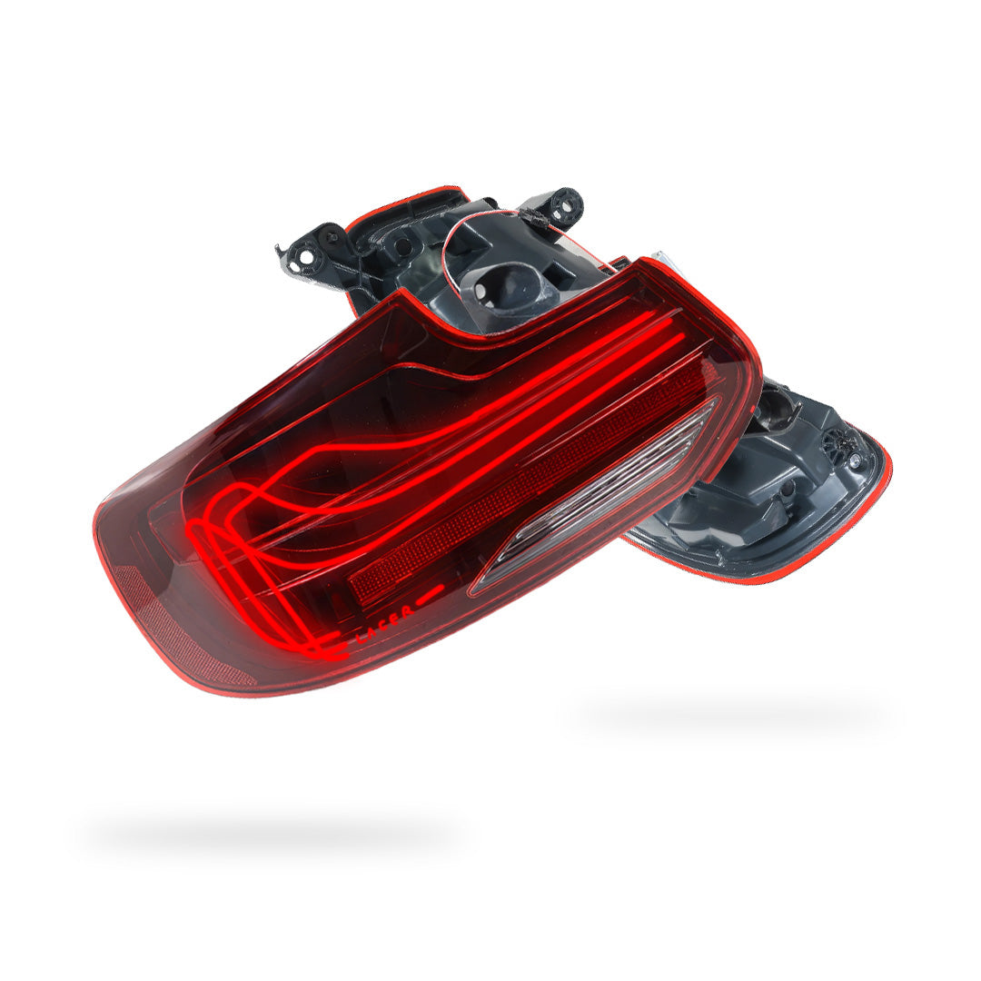BMW 2 Series F22 / M2 F87 (2014 - 2022) CSL Laser Style Full LED Tail Lights LH + RH