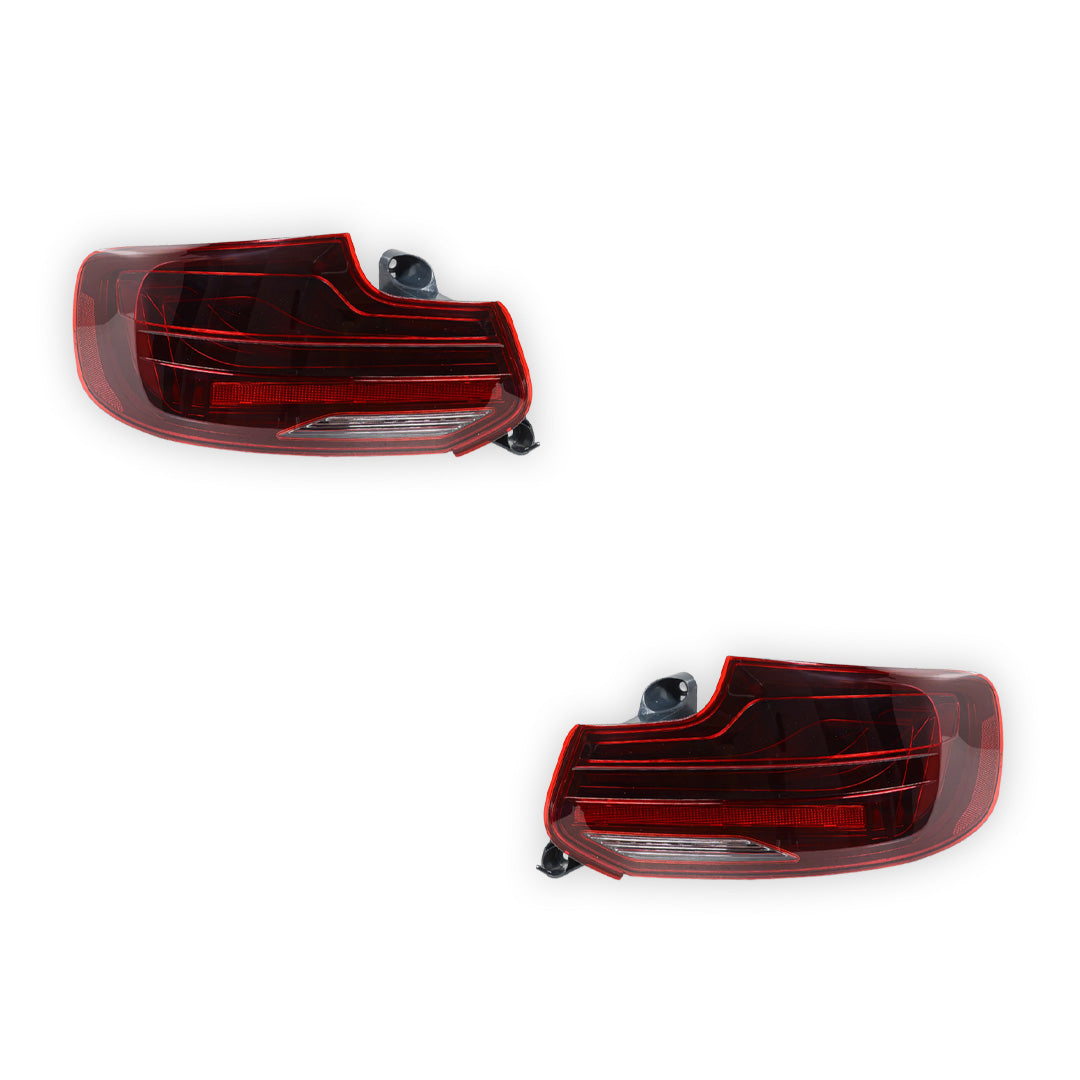 BMW 2 Series F22 / M2 F87 (2014 - 2022) CSL Laser Style Full LED Tail Lights LH + RH