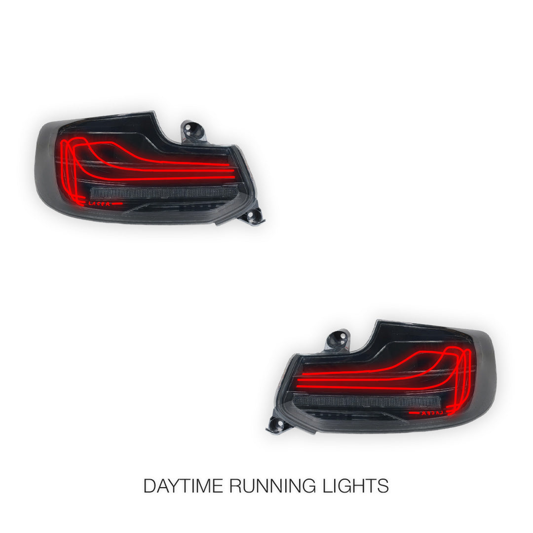 BMW 2 Series F22 / M2 F87 (2014 - 2022) CSL Laser Style Full LED Tail Lights LH + RH